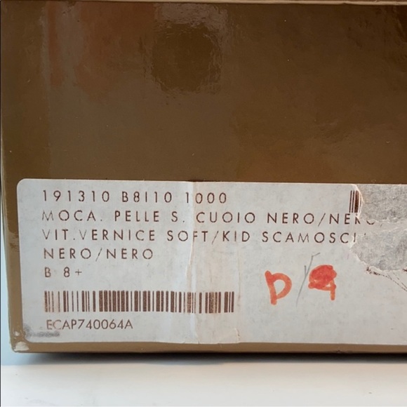 Gucci off white black patent leather sandals 8 - Picture 9 of 9